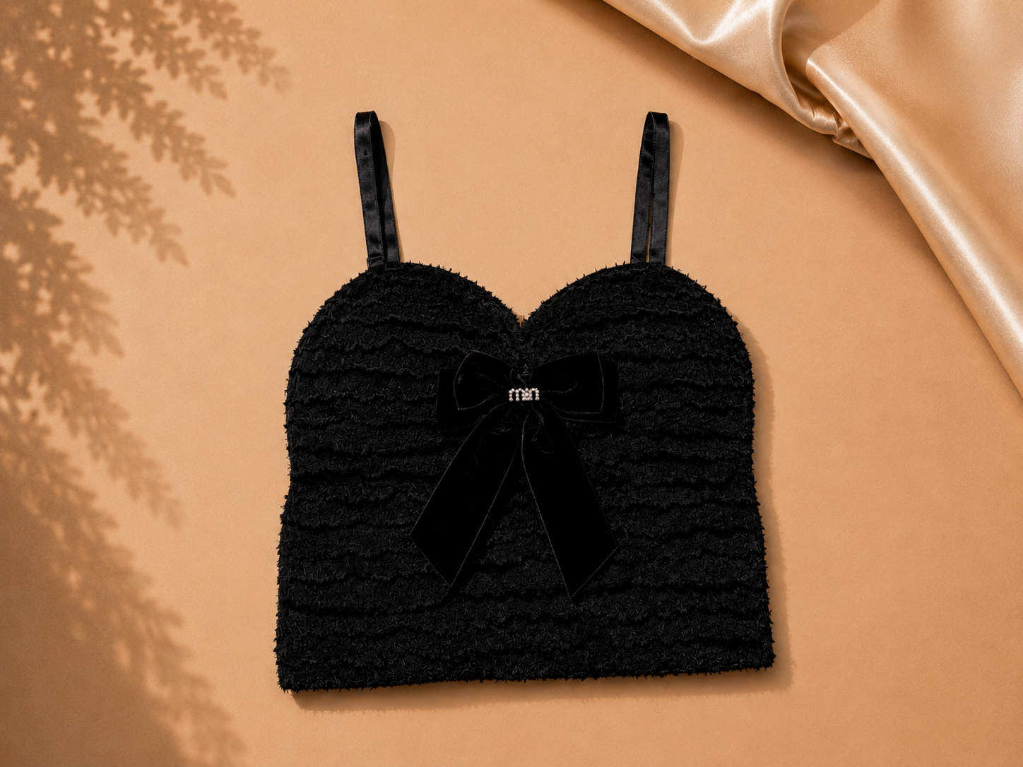 Fuzzy Plush Crop Top