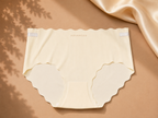 Seamless Scalloped Ribbed Panty
